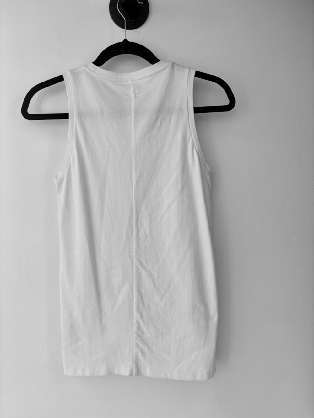 rag & bone White Ribbed Tank Top - Picture 3 of 3